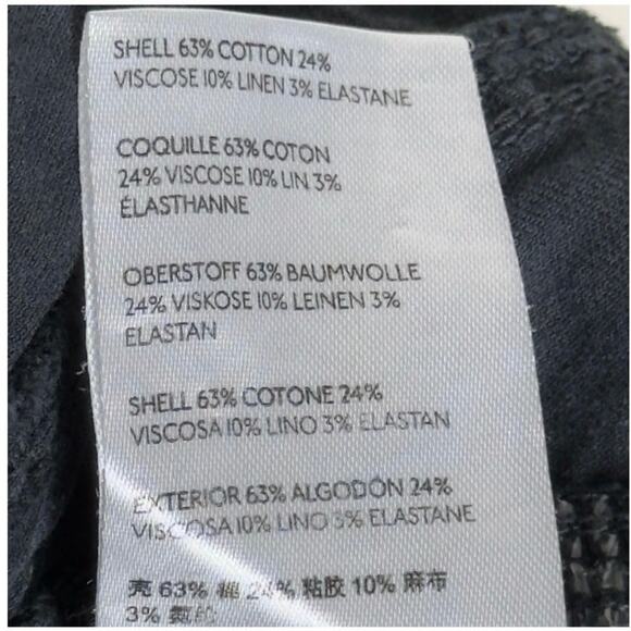 Anthropologie The Wanderer Womens Utility Shorts Navy Sz 30 Cargo Cuffed Hem - Picture 9 of 9